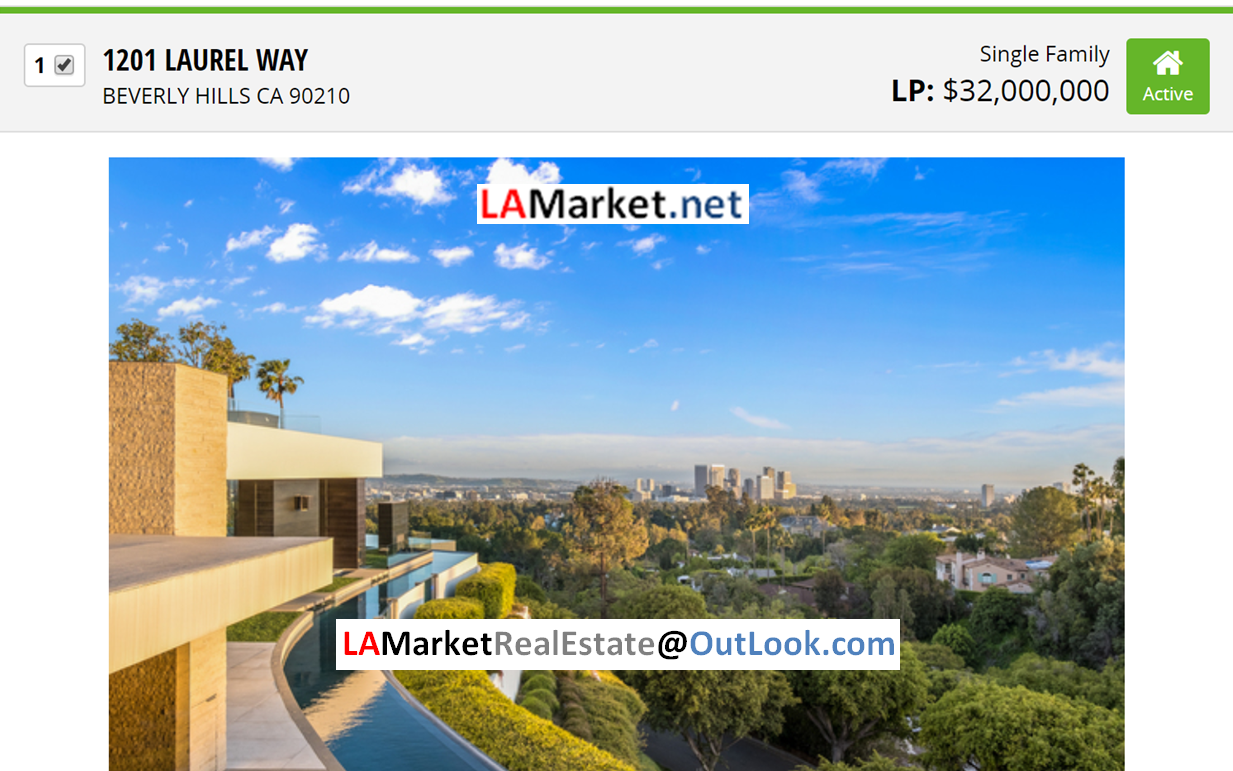 1201 LAUREL WAY BEVERLY HILLS CA 90210 Selected by Ehsan Torabi Los Angeles Real Estate Broker and The Real Estate Analyst for Los Angeles Homes